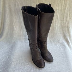 Charles David Riding Boot in Brown